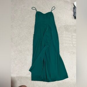 Abercrombie & Fitch Teal Maxi Dress